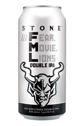 Stone Brewing Co - Fear Movie Lions Double IPA (6 pack cans) (6 pack cans)