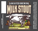 Lancaster Brewing Company - Milk Stout (6 pack cans)